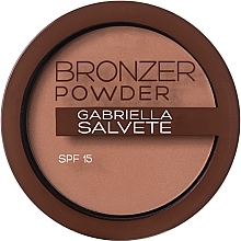 Bronzing Powder - Gabriella Salvete Bronzer Powder SPF15 — photo N1