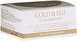 Golden Hydrogel Eye Patches - Petitfee & Koelf Gold&EGF Eye&Spot Patch  — photo N1