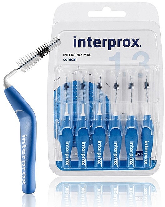 Interdental Brushes, 1,3 mm - Dentaid Interprox 4G Conical — photo N2