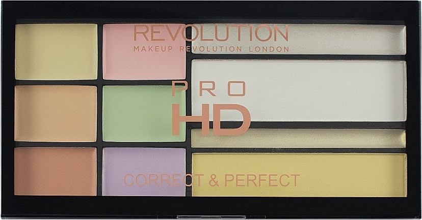 Correcting Palette - Makeup Revolution HD Correct and Perfect Palette — photo N2