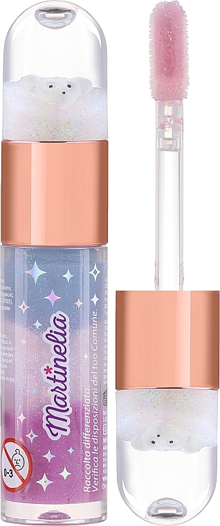 Coconut Lip Gloss - Martinelia Lip Gloss Bear Glitter Effect — photo N1