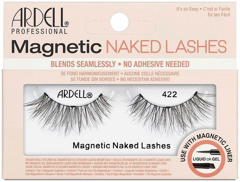 False Lashes - Ardell Magnetic Naked Lashes 422 False Eyelashes — photo N1