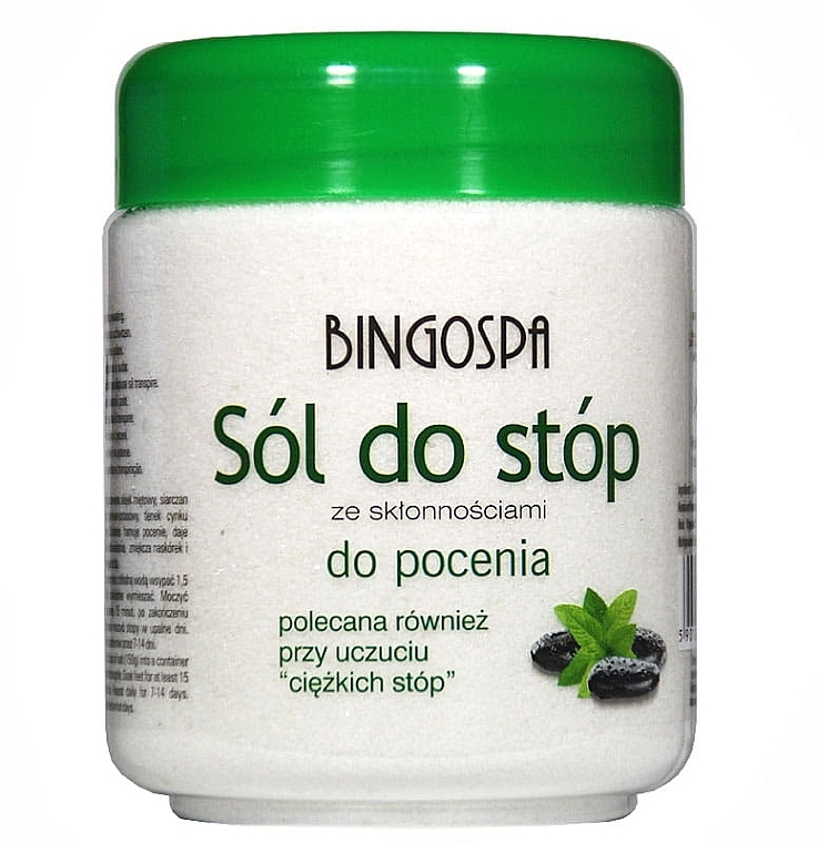 Foot Salt Prone to Sweating - BingoSpa Salt For Feet — photo N1