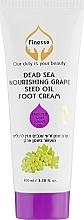 Fragrances, Perfumes, Cosmetics Nourishing Foot Cream with Grape Seed Oil & Argan Oil - Finesse