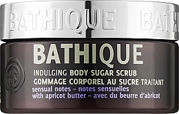 Fragrances, Perfumes, Cosmetics Sugar Body Scrub with Apricot Butter - Bathique Indulging Body Sugar Scrub