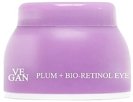 Fragrances, Perfumes, Cosmetics Eye Cream with Plum Extract & Bioretinol - Vegan By Happy Skin Plum + Bio-Retinol Eye Cream