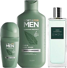 Fragrances, Perfumes, Cosmetics Oriflame Men's Wild Green Collection - Set (edt/50ml+deo/50 ml + sh/gel/250 ml)