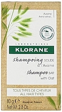Oat Solid Shampoo - Klorane Solid Shampoo Bar with Oat — photo N2
