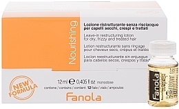Restructuring Ampoules for Dry Hair - Fanola Leave-In Restructuring Lotion — photo N1