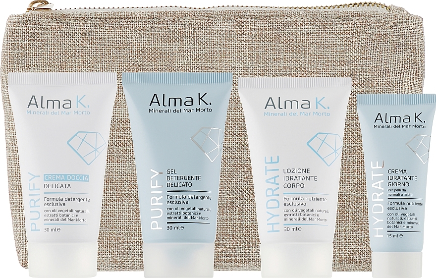 Travel Set, 5 products - Alma K Glow & Go Women Travel Kit — photo N1