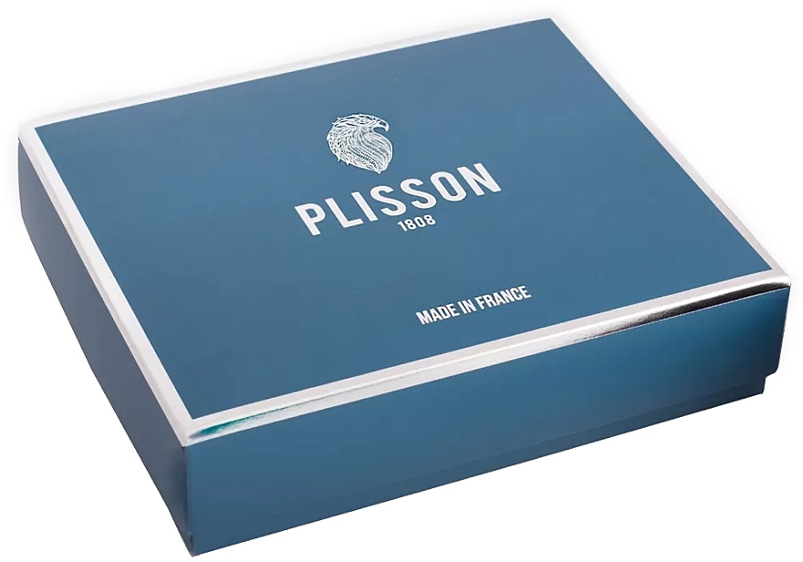 Set - Plisson Handsome Aesthete Gift Box (shave/cr/100 ml + af/shave/balm/100 ml + razor/1 pcs) — photo N2