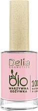 Strengthening Nail Bio Conditioner with Radish - Delia Cosmetics Bio Nail Vegetable Conditioner — photo N1