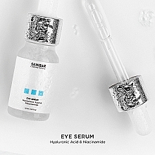 Lifting Eye Contour Serum with Hyaluronic Acid and Niacinamid - SKINBAR Hyaluronic Acid & Niacinamide Eye Serum — photo N7