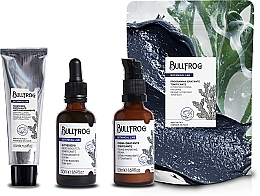 Fragrances, Perfumes, Cosmetics Set - Bullfrog Botanical Lab (f/mask/50ml + f/ser/50ml + f/cr/50ml)