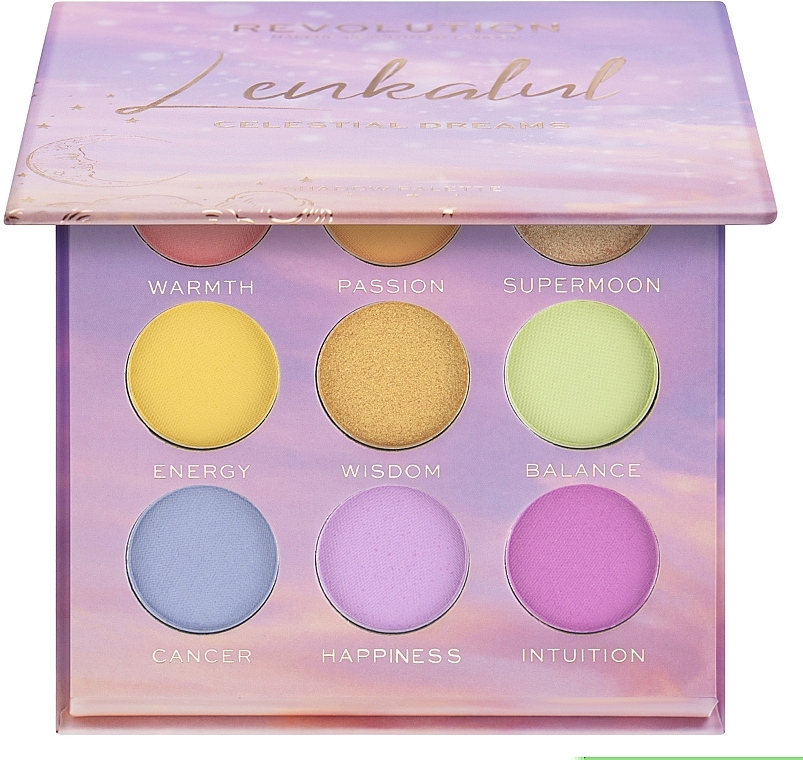 Eyeshadow Palette - Makeup Revolution X Lenkalul Celestial Dreams Eyeshadow Palette — photo N3