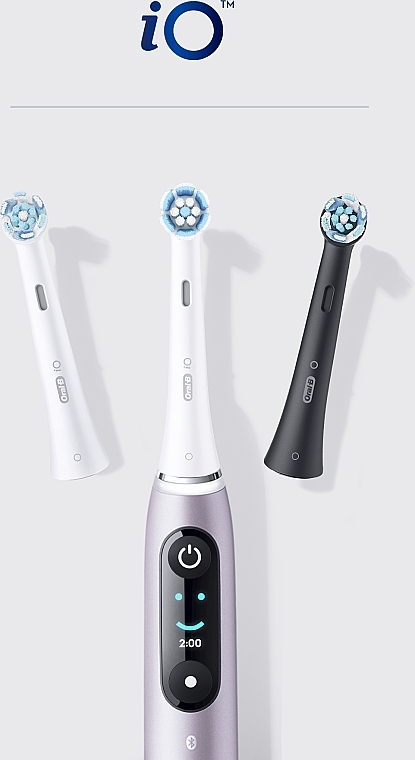 Electric Toothbrush Heads, white - Oral-B Braun iO Ultimate Clean — photo N28