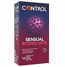 Condoms - Control Sensual Intense Dots — photo N1