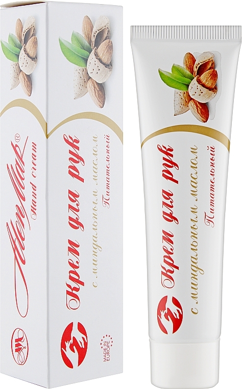 Nourishing Hand Cream with Almond Oil - Alen Mak — photo N2