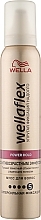 Anti-Aging Super Strong Hold Hair Mousse - Wella Wellaflex — photo N1
