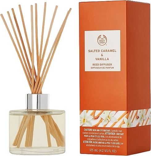 Salted Caramel & Vanilla Reed Diffuser - The Body Shop Salted Caramel & Vanilla Diffuser — photo N7