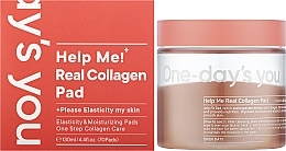 Collagen Face Toner Pads - One-Days You Help Me Real Collagen Pad — photo N2