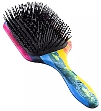 Fragrances, Perfumes, Cosmetics Hair Brush D90L, rainbow - Denman Tangle Tamer Ultra Rainbow