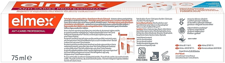 Toothpaste - Elmex Anti-Caries Professional — photo N2