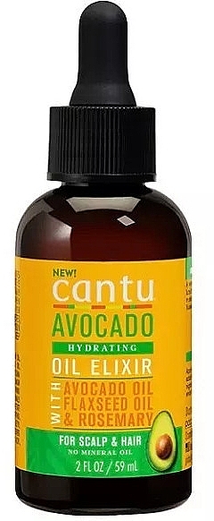 Moisturizing Hair Elixir - Cantu Avocado Oil Elixir — photo N1