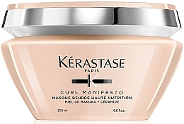 Fragrances, Perfumes, Cosmetics Mask for Curly Hair - Kerastase Curl Manifesto Masque Nutrition