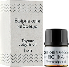 Thyme Essential Oil - Richka Thymus Vulgaris Oil — photo N1