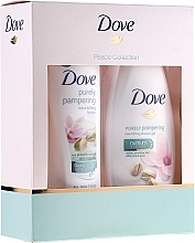 Fragrances, Perfumes, Cosmetics Set - Dove Peace (gel/250/ml + milk/250ml)