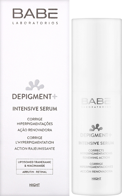 Intensive Anti-Pigmentation Night serum - Babe Laboratories Depigment+ Intensive Serum — photo N2