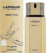 Ted Lapidus Pour Homme Gold Extreme - Eau de Toilette — photo N2