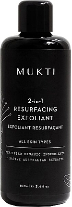 2-in-1 Cleansing Exfoliant - Mukti Organics 2 in 1 Resurfacing Exfoliant — photo N1