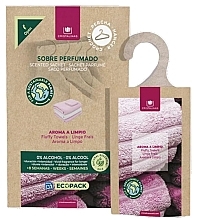 Fragrances, Perfumes, Cosmetics Fluffy Towels Wardrobe Air Freshener - Cristalinas Scented Sachet Fluffy Towels Ecopack