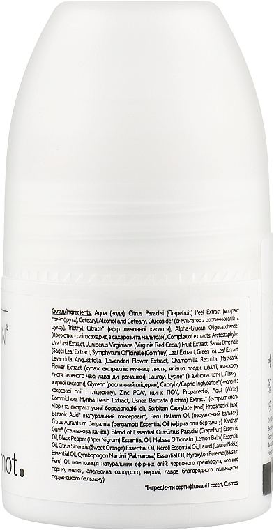 Natural Deodorant - White Mandarin DEO Bergamot — photo N2