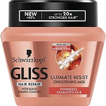 Fragrances, Perfumes, Cosmetics Hair Mask - Gliss Kur Ultimate Resist