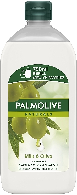 Liquid Soap Naturel "Olive and Moisturizing Milk" (refill) - Palmolive Naturel — photo N10