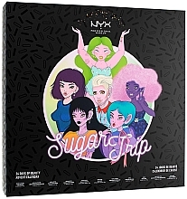 Fragrances, Perfumes, Cosmetics Set - NYX Professional Makeup Sugar Trip 24 Days Of Beauty Advent Calendar