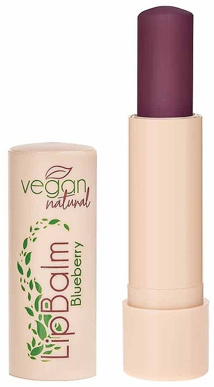 Blueberry Lip Balm - Vegan Natural Lip Balm For Vegan Blueberry — photo N2