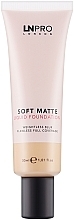 Face Matte Effect Foundation - LN Pro Soft Matte Liquid Foundation  — photo N1