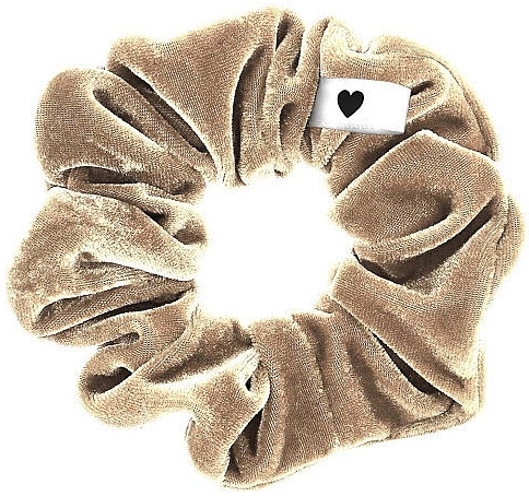 Elastic Hair Band, champagne beige, 1pc - Bellody Original Scrunchie — photo N1