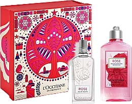 Fragrances, Perfumes, Cosmetics L'Occitane Rose Eau - Set (edt/75ml + sh/gel/250ml)