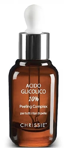 10% Glycolic Acid Peeling - Chrissie Glycolic Acid 10% Peeling Complex For All Skin Types — photo N1