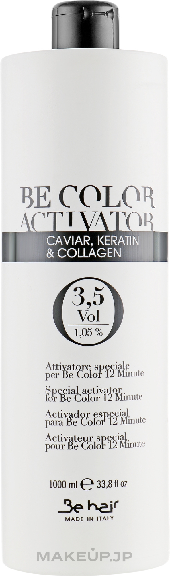 Oxidizer 1,05% - Be Hair Be Color Activator with Caviar Keratin and Collagen — photo 1000 ml