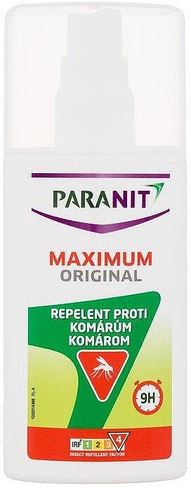 Mosquito Repellent Spray - Paranit Maximum Original — photo N1