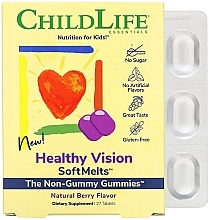 Fragrances, Perfumes, Cosmetics Berry Healthy Vision Complex - Child Life Healthy Vision SoftMelts