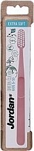 Toothbrush for Kids, 5-10 years, extra soft, pink - Jordan Green Clean Kids — photo N8