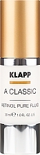 Face Emulsion ‘Pure Retinol’ - Klapp A Classic Retinol Pure Serum — photo N2