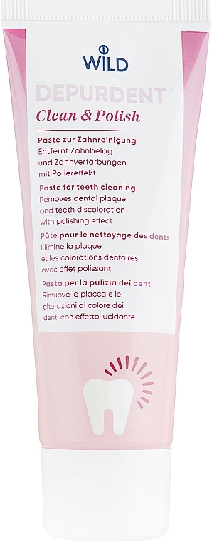 Toothpaste for Brushing and Polishing - Dr Wild Depurdent — photo N1